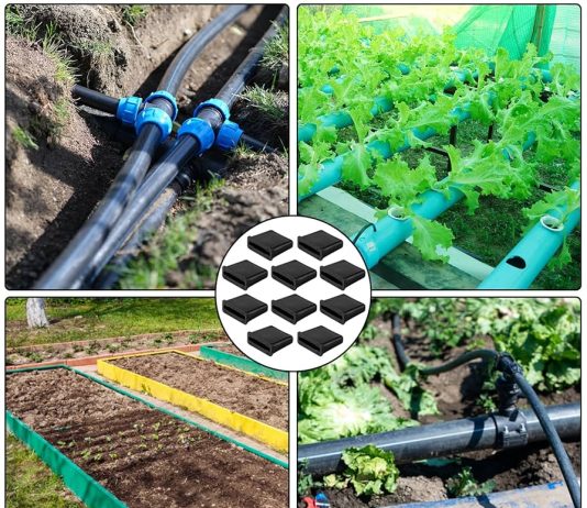 Nawadnianie kropelkowe taśmą – jak działa ten system i dlaczego ogrodnicy nie chcą wracać do tradycyjnego podlewania? taśma nawadniająca kropelkowa rozłożona w rzędach warzyw na zielonym polu uprawnym